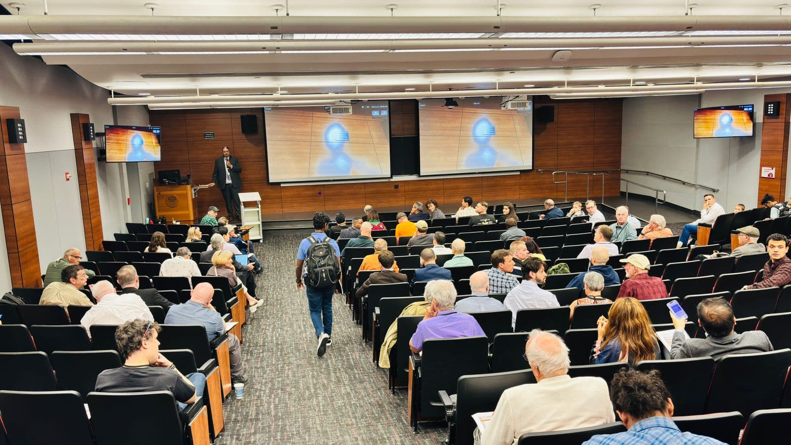 Mars Society Convention auditorium at USC